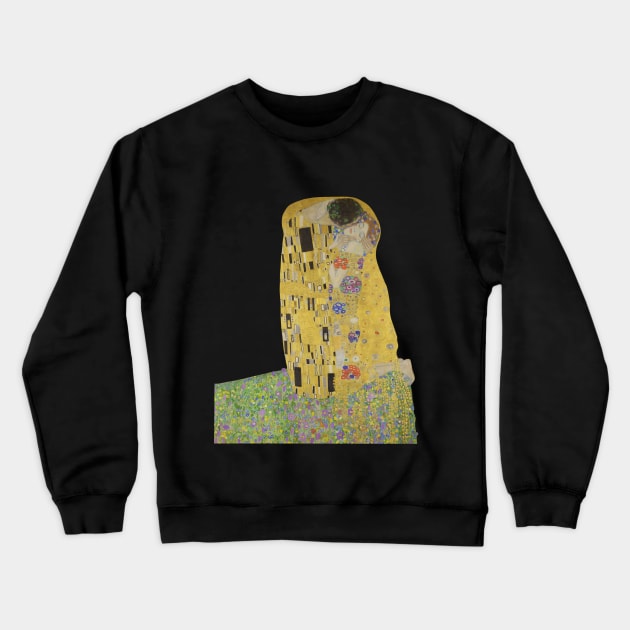 The kiss by Gustav Klimt Crewneck Sweatshirt by Africa